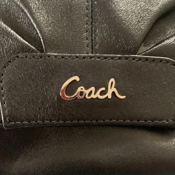 Black Coach Wristlet - Picture 5 of 8